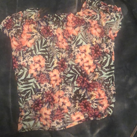 Floral crop top - Picture 3 of 3